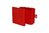 Abzweidose IP54 für Innen- und Aussenbereiche 85x85x35mm - Rot