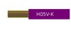 Verdrahtungsleitung PVC-Aderleitung H05V-K 0,75mm² violett  - 100 Meter / 0,16€/Meter