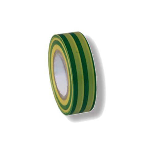 Isolierband grün gelb Breite 15mm - 10 Meter /0,06€/Meter