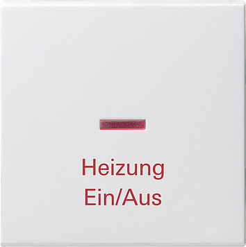 GIRA Wippe "Heizung" - reinweiss glänzend 067803