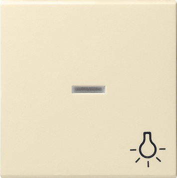 GIRA Wippe mit Symbol "Licht" - cremeweiss glänzend 067401