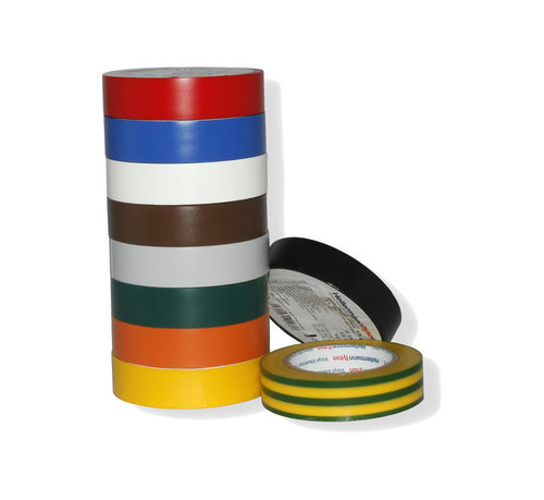 Isolierband farbig sortiert - 10 Rollen á 10 Meter / 0,05€/Meter