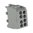 Klemmstein Abzweigklemme grau 1 polig für Leitungen bis 35mm²