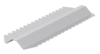 Stossverbinder für Stahlblechkanal mit Bauhöhe 64mm - 10 Stück 1,84Stück